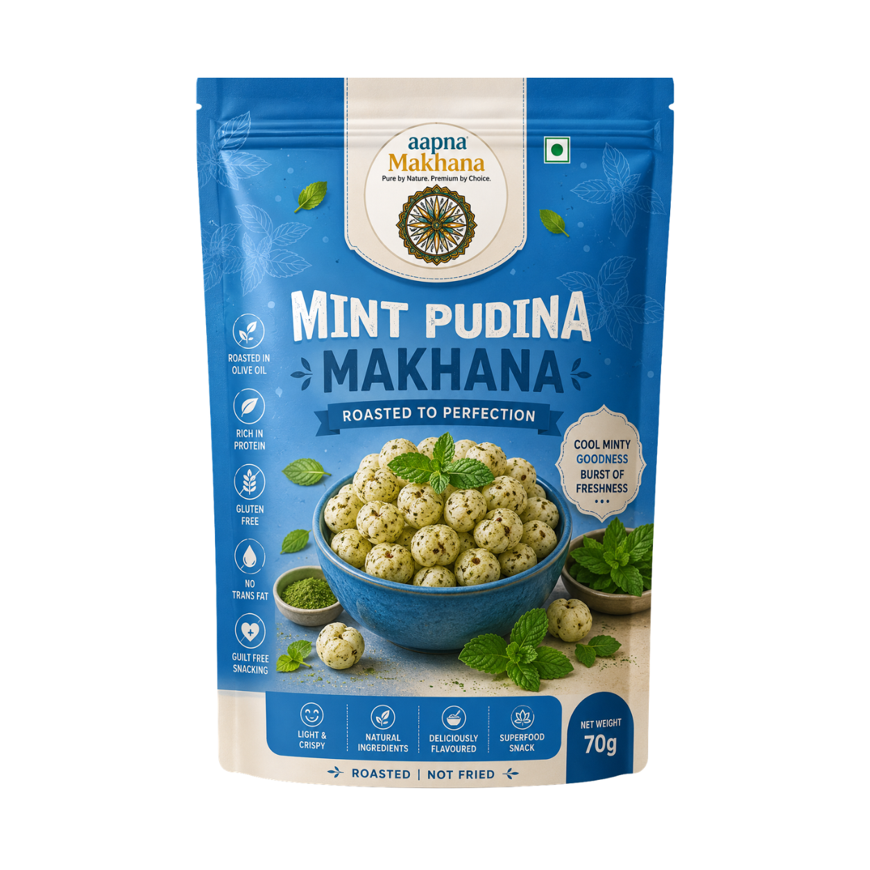 Mint Pudina Makhana